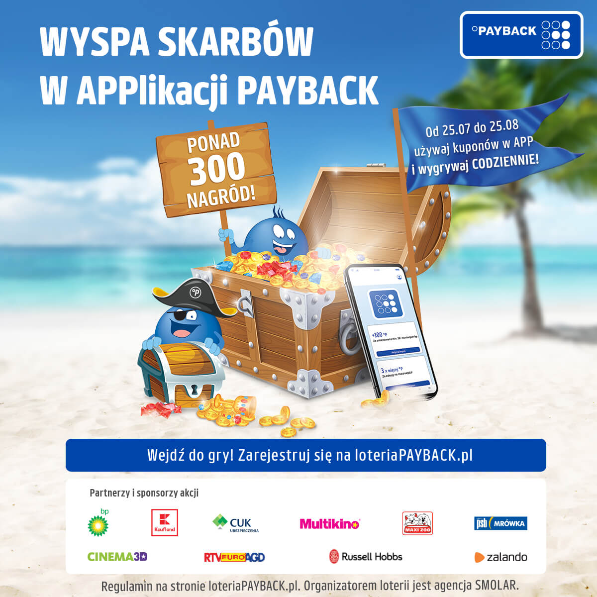 Wyspa Skarbów w APPlikacji PAYBACK